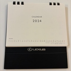 レクサス 卓上カレンダー 2024