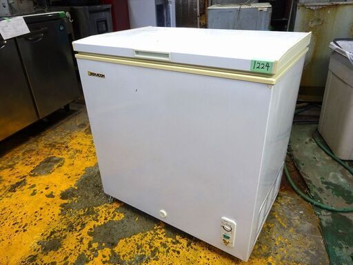 (1224)レマコム 業務用 冷凍ストッカー RRS-102C W738D498H774mm 102L 100V 中古 厨房 飲食店 店舗