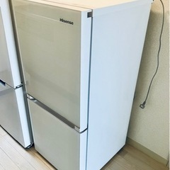【使用2年未満】Hisenseノンフロン冷凍冷蔵庫（2ドア）