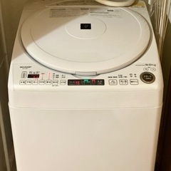 2/21（水）まで！】洗濯機② ヒーター乾燥機能搭載！2022年製 シャープ 