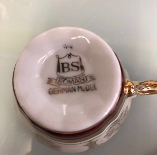 レア品☆BS ROMANカップ ソーサー ティーセット GERMAN MODEL レア品