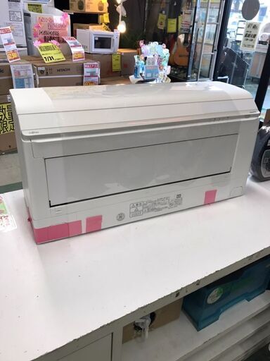 富士通　エアコン　AS-M561L2W　2021年製　ノクリア　16畳用　200V　内部洗浄済み　クリーニング済み　ジャングルジヤングル貝塚店　貝塚市　二色浜
