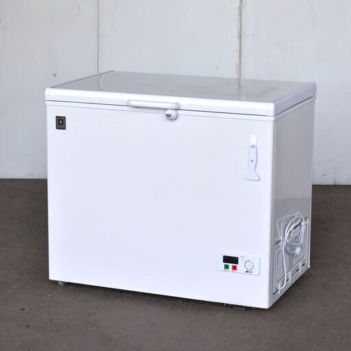 【ジモ取引終了3/17】≪yt1150ジ≫ REMACOM/レマコム 冷凍ストッカー RCY-246 1ドア上開き AC100V 急速冷凍 2021年製造? 簡易冷却確認済 60210-12