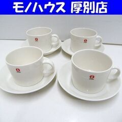 iittala/イッタラ ティーマ カップ＆ソーサー 4客セット...