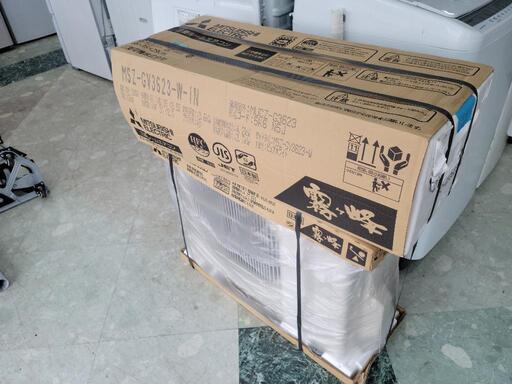 【新生活SALE】未使用　MITSUBISHI　三菱　単相100V　12畳用エアコン　霧ヶ峰　MSZ-GV3623　標準取付工事込　リサイクルショップ宮崎屋住吉店24.2.19k
