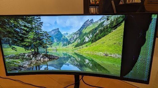 【ジャンク】34インチウルトラワイドモニター HUAWEI 使用1年未満