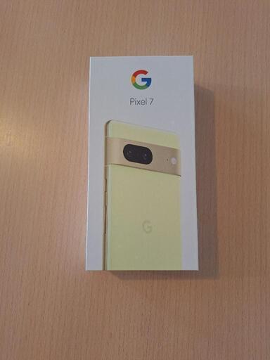 【受渡し決定】Google pixel7 128GB レモングラス