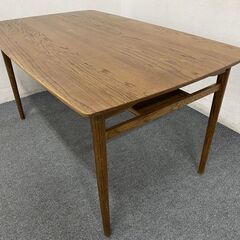 MOMO natural /モモナチュラル/脇木 ダイニングセット オーク無垢材 幅1400 4人掛け ベンチ 中古家具 店頭引取歓迎 R7948