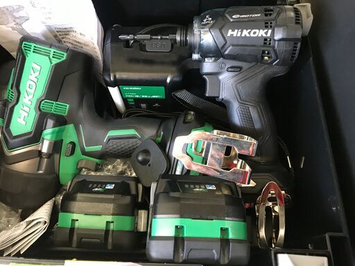 ✨ハイコーキ　36V　インパクトレンチ＋インパクトドライバ＋バッテリ×2＋充電器✨うるま市田場✨ ✨ハイコーキ 36V インパクトレンチ＋インパクトドライバ＋バッテリ