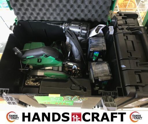✨ハイコーキ　36V　マルノコ＋インパクトドライバ＋バッテリ×2＋充電器　セット✨うるま市田場✨