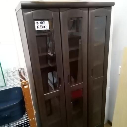 本棚　ダークブラウン