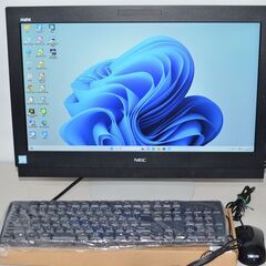 【ネット決済・配送可】中古良品一体型パソコン NEC MK37L...