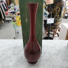 🌈花瓶 一輪挿し 木製 紫檀 天然漆器