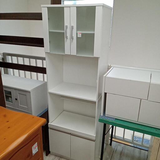 ★レンジ台　キッチン収納　食器棚　幅約60cm 自社配送時代引き可※現金、クレジット、スマホ決済対応※