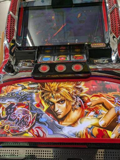 鬼の城　パチスロ実機　コイン不要機つき メーシー 鬼の城 中古パチスロ実機 [8ch対応] A-SLOT