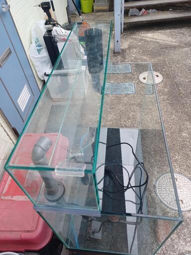 宮城仙台！600×300×400ガラス水槽セット！