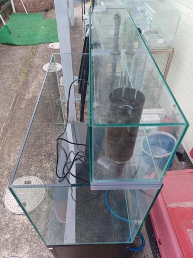 宮城仙台！600×300×400ガラス水槽セット！ 宮城仙台！600×300×400ガラス水槽セット！
