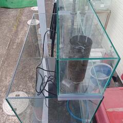 宮城仙台！600×300×400ガラス水槽セット！