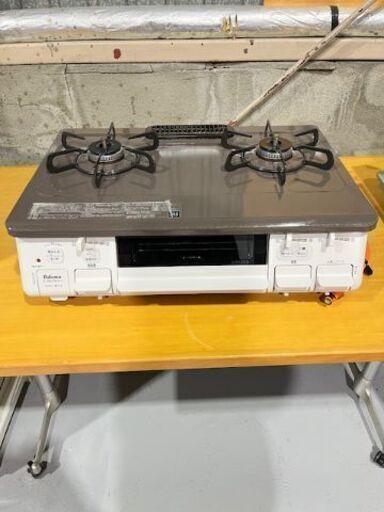 ★Paloma★ LPガス用 ガステーブル 2021年 IC-S807BHA-1L パロマ キッチン 一人暮らし 新生活 福島 郡山市★
