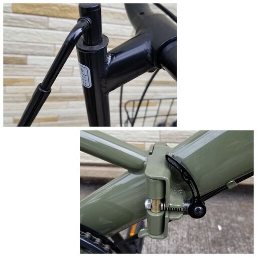 中古自転車 6段変速 20インチ ライト無し 軽整備済み 防犯登録対応 町田