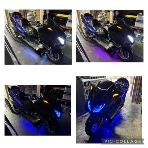 【YAMAHA マジェスティ】SG03 実働　フルカスタムLED スピーカー4発
