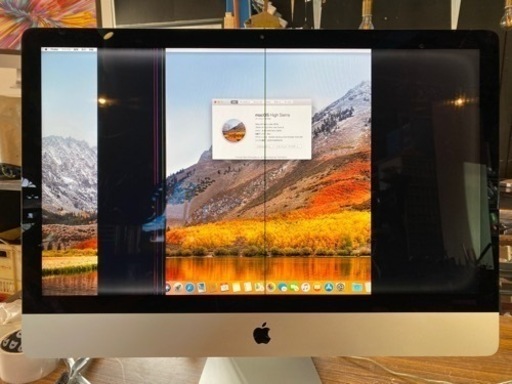 iMac A1419 2012. 液晶パネル不良