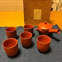 【新品未使用】　常滑焼　渓山　趣味之茶器　セット　茶器揃え