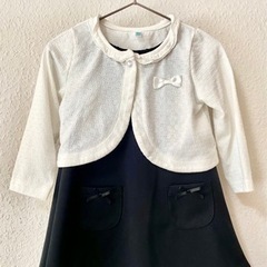 ベビー服(フォーマルワンピース、カーディガンセット) 90