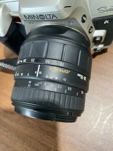 S279」 MINOLTA α Sweet ASPHERICAL 24-70㎜ DL MACRO SUPER 70-300 
