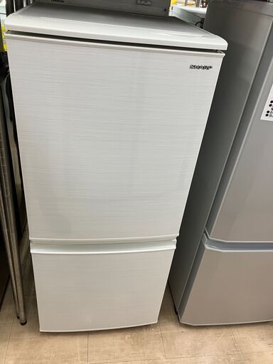 SHARP 137L冷蔵庫 2020年製 SJ-D14F-W No.1558● ※現金、クレジット、スマホ決済対応※