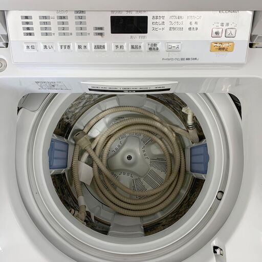 24C112_ジC Panasonic パナソニック 9.0kg全自動洗濯機 NA-FA90H6 簡易  