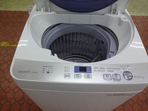 ID 395374 洗濯機5.5K シャープ 2016年 ES-GE55R - 洗濯機 