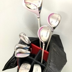 レディース！◆Lamola◆ゴルフクラブセット Fitway キャディバッグ付き