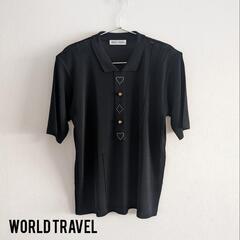 WORLD TRAVEL ワールドトラベル 半袖 ポロシャツ
