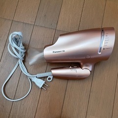 パナソニックドライヤー【nanoe】ピンクゴールド