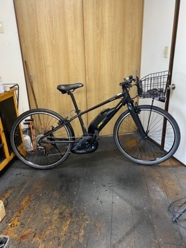 中古車　電動自転車　Panasonic ジェッター　700C　バッテリー12Ah(新品)　8段変速　美品