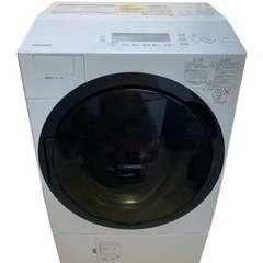 12/4受渡済)YJT4895【Panasonic/パナソニック ドラム洗濯機10.0㎏】極 