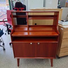 【ライティングデスク】ライティングデスク 田コーポレーション DEN 未使用家具 訳あり品 机 デスク アンティーク調:マホガニー