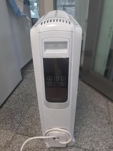★新入荷 美品 モダンデコ オイルヒーター zz001-wh タイマー機能  静音