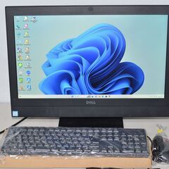 【ネット決済・配送可】中古良品 一体型パソコン DELL Opt...