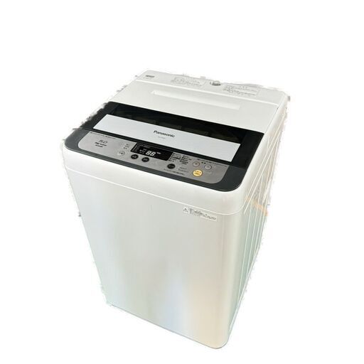 A4759　パナソニック 全自動洗濯機 縦型洗濯機 5.0kg 配達+取付可能です♪  ★新生活応援★1人～２人用★