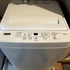 全自動洗濯機　YAMADA SELECT 4.5kg  YWM-...