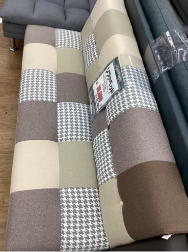 KB-60【新入荷 アウトレット】ソファベッド パッチワーク柄