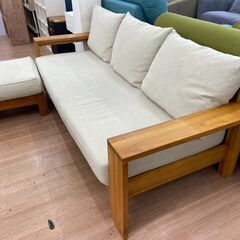 3人掛けソファ Unico 座面にシミあり 総額171,800円 廃盤品 BREATH ブレスシリーズ 💳自社配送時🌟代引き可💳※現金、クレジット、スマホ決済対応※【送料に設置込】