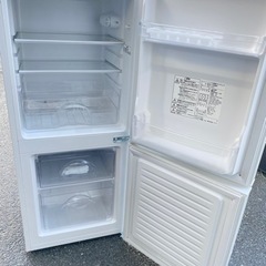 福岡市内配送設置無料2021年式ニトリ冷蔵庫 NTR-106WH ホワイト