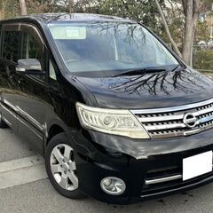 車検あり　H22年式のセレナハイウェイスターVセレクション両側電...