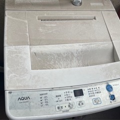 AQUA 全自動洗濯機4.5キロ⭐︎予定者決まりました⭐︎