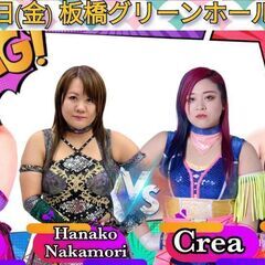 ２月２３日１８時から！東京都板橋区でＰＵＲＥーＪ女子プロレス開催！！の画像