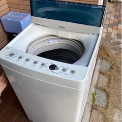 お取引者決定　　ハイアール洗濯機　4.5ｷﾛ   2021年