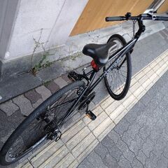 美品☆[SAKAMOTO]OUTER LIMITS(アウターリミッツ)700c クロスバイク 6speed/ブラック